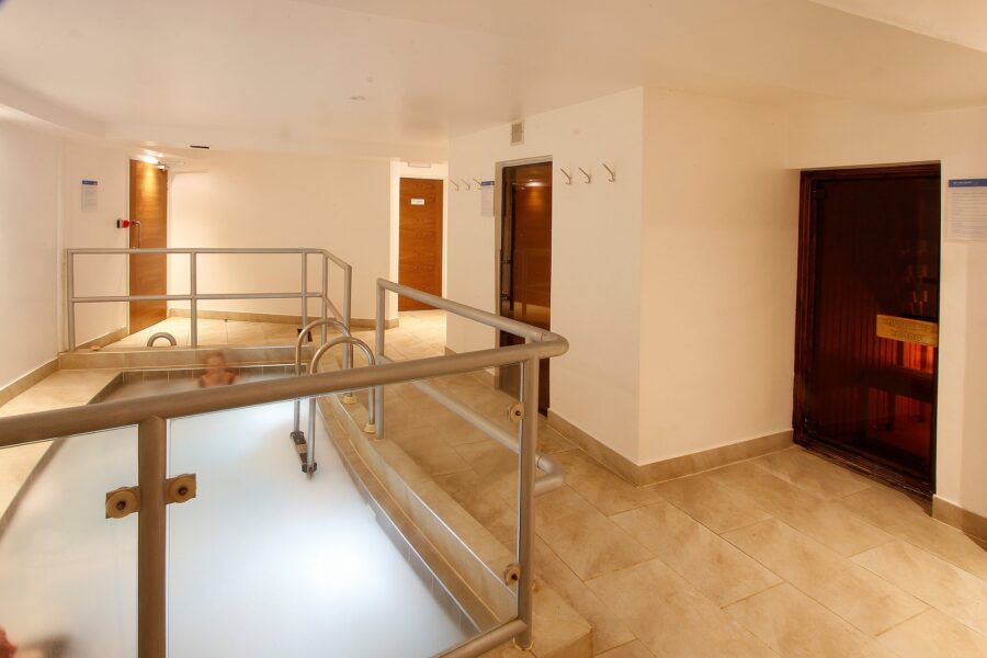 Liscombe spa facilities, jacuzzi, steam room, sauna